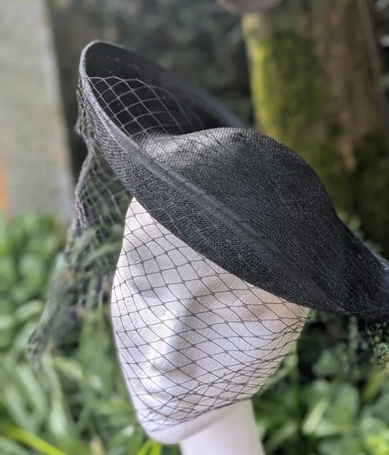 Beautiful black bird cage veil - beautiful,