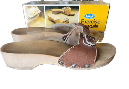 Scholls vintage 1977 - vintage, wooden