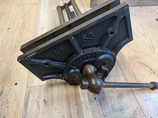 Original Record No 53 Quick Release Woodworking Vice. Excellent Condition. 
