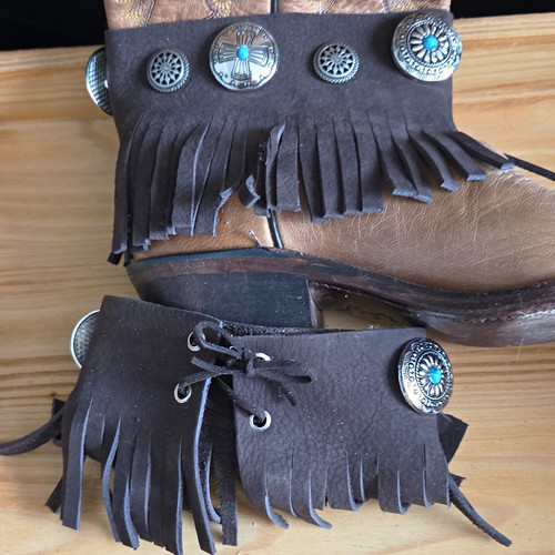 Leather western boot - western,
