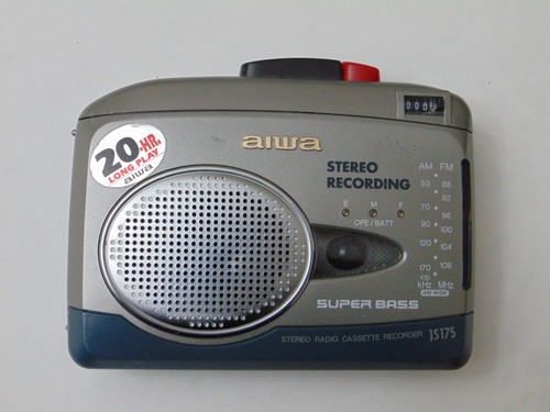 Vintage aiwa super bass fm - aiwa,