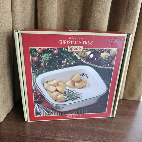 Spode christmas tree square - tree,