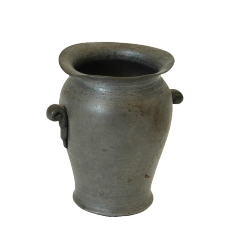 Pewter vase with handles early - handles,