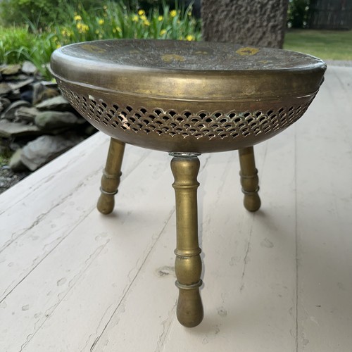 Indian brass three - brass, foot