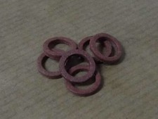 Triumph Tiger Cub WE170 Engine & Gearbox Drain Plug Fibre Washer x6 '