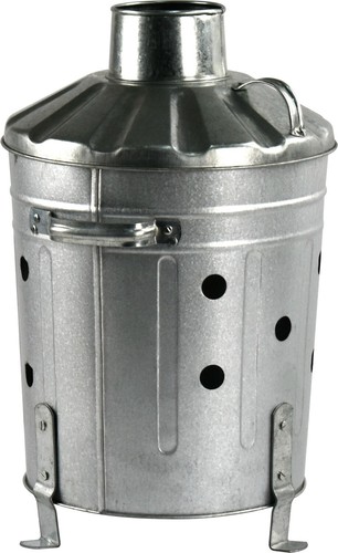 Galvanised incinerator heavy - incinerator,