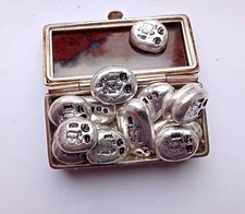 Solid Silver Pirate Bar -5g