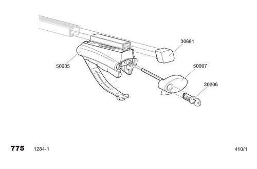 Thule 775 foot kit - 775,