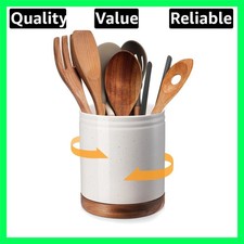 Utensil Holder, 360° Rotating