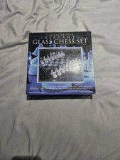  Glass Chess Checker Set 10x10