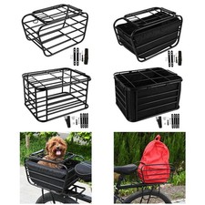 Bike Rear Basket Dog Carrier