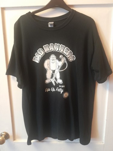 Bad manners black shirt - bad,