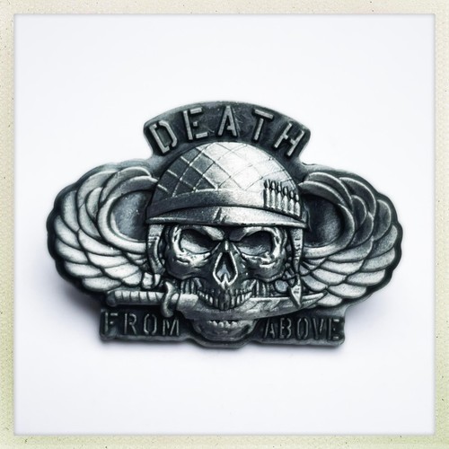 Death from above - death, pin