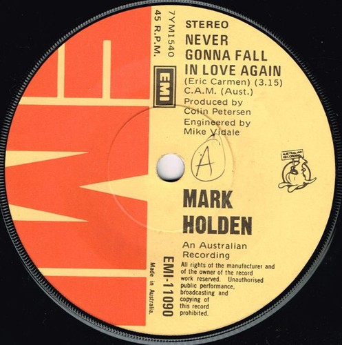 Mark holden never gonna - mark,