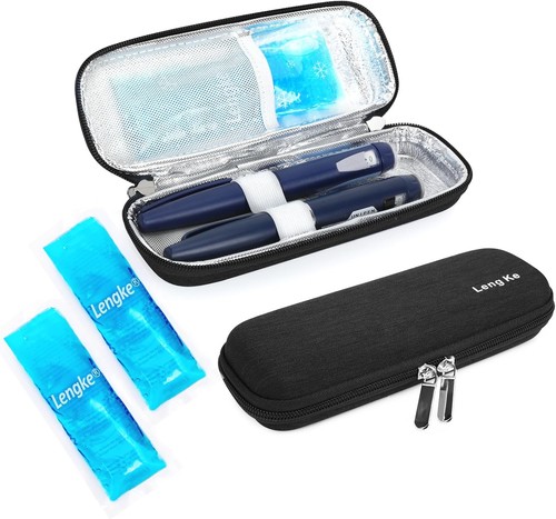 Medication cooler travel case - travel,