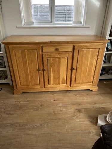 Solid hampshire oak sideboard - solid,