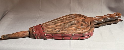 Vintage hand carved wooden - carved,