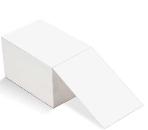 000 white thermal - x, fanfold
