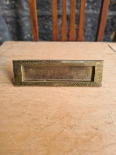 Vintage brass letter - vintage,