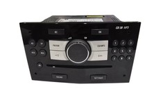 Genuine Vauxhall Astra H Corsa D stereo CD 30 MP3 PIANO BLACK 13255555 NO Code