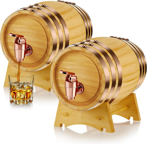 Pack liter oak barrel with - pack,