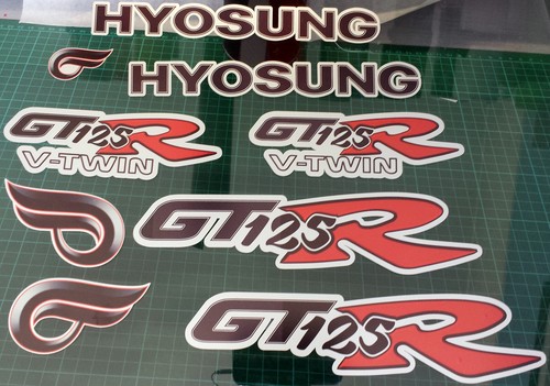 Hyosung gt125r decals - hyosung, /