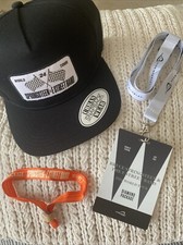 Bruce Springsteen 2024 World Tour Cap, Lanyard & Wristband From Wembley Stadium