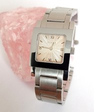 Gucci 7900L.1 Ladies Designer Bracelet Watch Stainless Steel 12 Months Guarantee