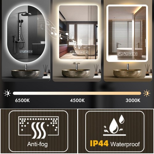 Bathroom bluetooth mirror - bathroom,