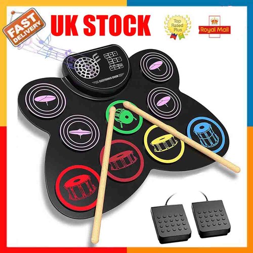 Electronic drum set with - set,