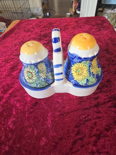 Italian pottery salt - italian,