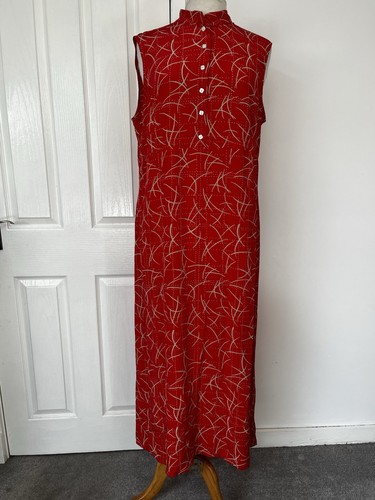 Vintage long button - vintage, front