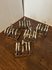 SILVER PLATED !! TOAST RACK 4