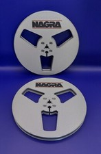 Nagra reel to reel Tape spools 7" 3D printed (Plastic)