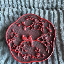 Vintage Chinese Cinnabar