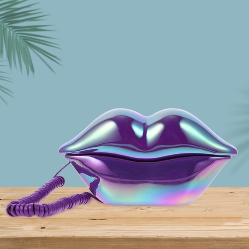 Lip telephone charming - telephone,