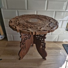 Vintage Handmade Carved Wooden