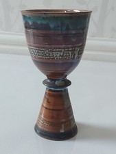 Studio Pottery Chalice Goblet