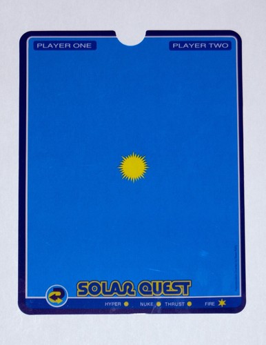 Vectrex solar quest overlay - quest,