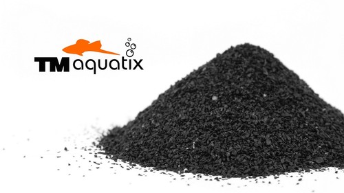 Black aquarium sand - black,