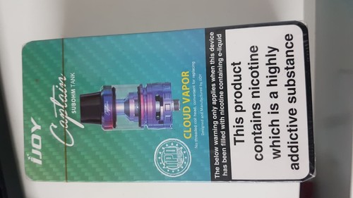 Ijoy captain sub ohm - ohm, tank