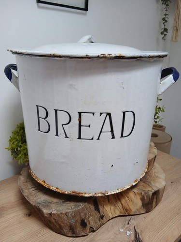 Round english vintage - english, enamel