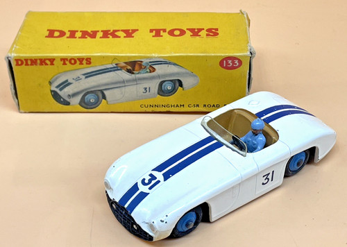 Dinky toys 133 cunningham 5r - dinky,