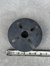 ATLAS CRAFTSMAN 6” DIAMETER LATHE FACE PLATE 1-1/2" x 8 TPI #9-15 SOUTH BEND