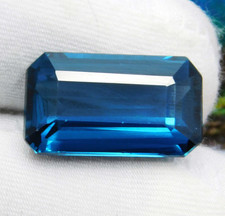 Certified 16.90 Ct Natural Paraiba Tourmaline – Vivid Neon Blue, Top Gem Quality