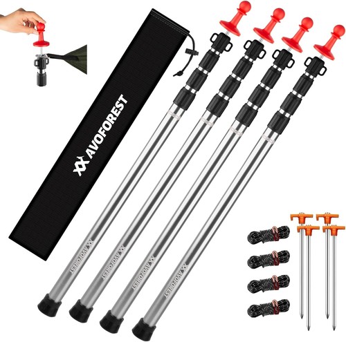 Avoforest tent poles - tent,