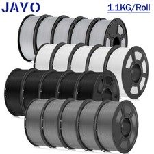 JAYO 5KG/10KG/20KG PLA PLA+ PETG SILK ABS ASA 1.75mm 3D Printer Filament 1.1KG