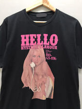 Hysteric Glamour Shirt, Hello shirt, black and pink, unisex S-4XL