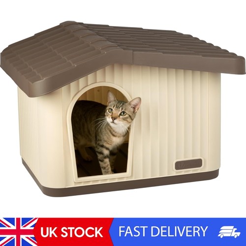 Durable plastic pet house - plastic,