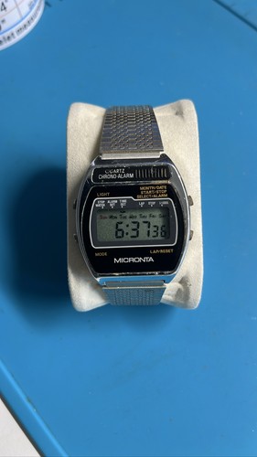Micronta chrono alarm lcd - micronta, chrono-alarm